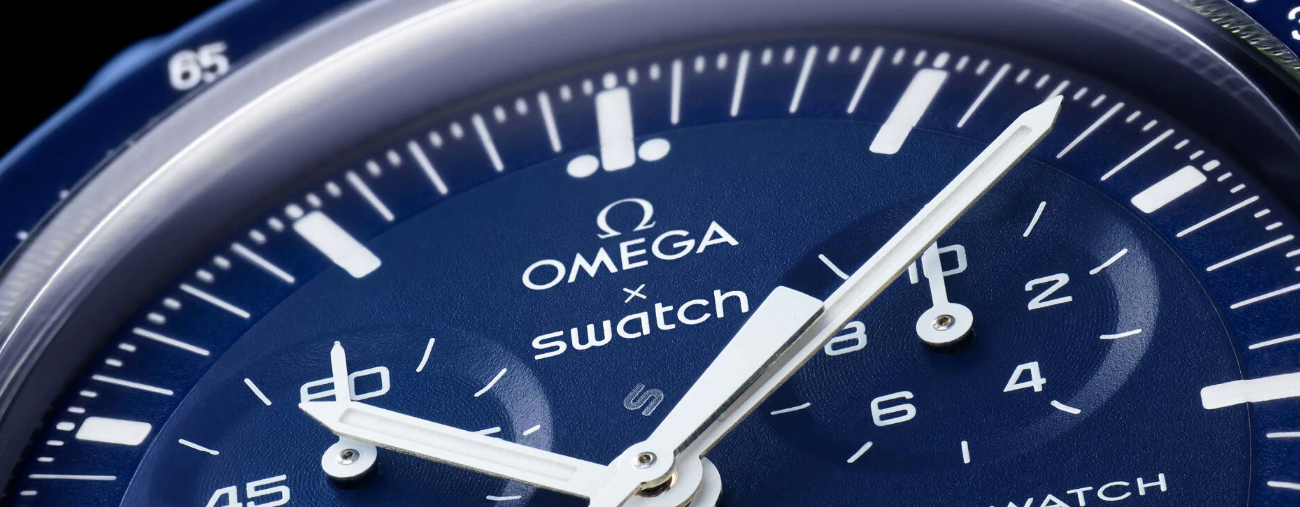 Swatch x Omega Bioceramic Moonswatch Mission to Neptune