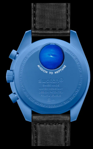 Swatch x Omega Bioceramic Moonswatch Mission to Neptune