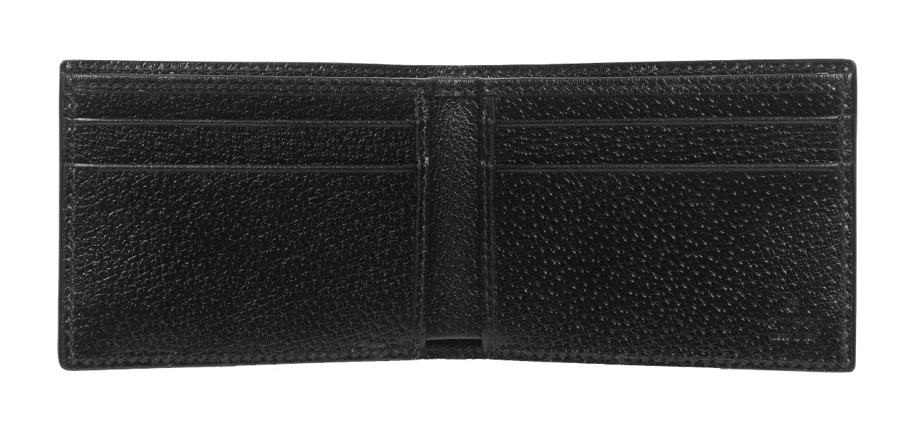 Gucci GG Marmont Bifold Wallet Textured Calfskin Black