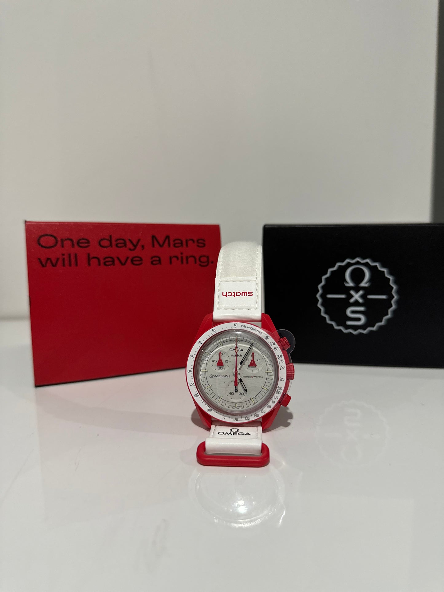 Swatch x Omega Bioceramic Moonswatch Mission to Mars