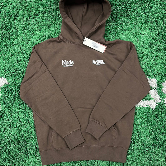 NUDE - CULT HOODIE BROWN