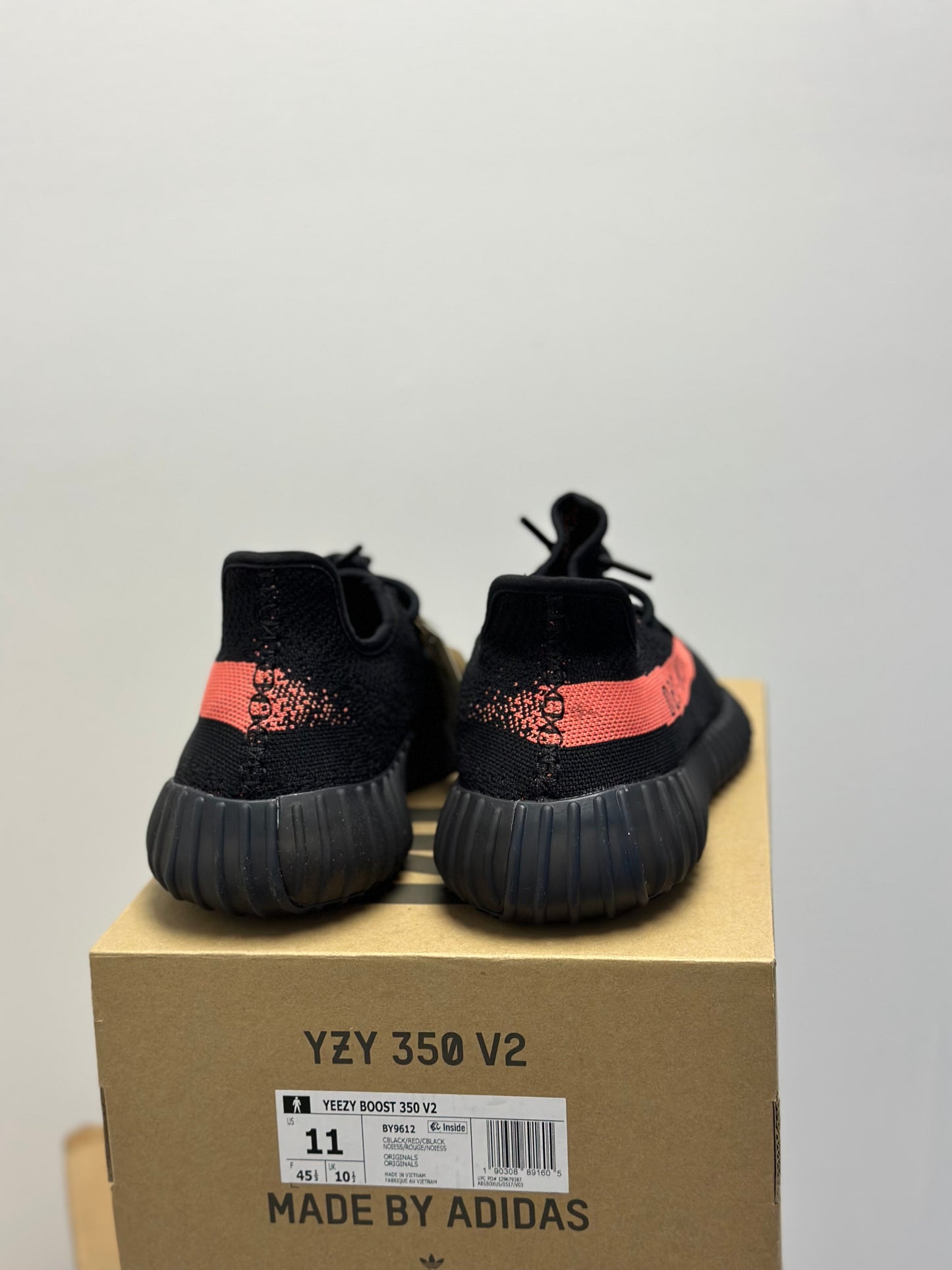 Yeezy 350 V2 - Core Black Red