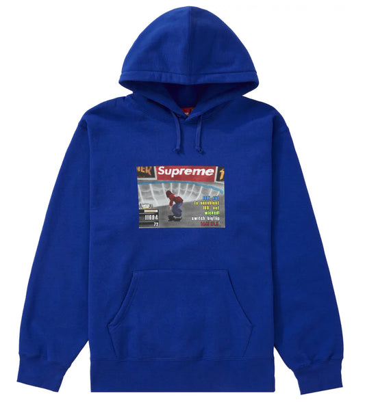 Supreme Thrasher Hooded Sweatshirt Royal