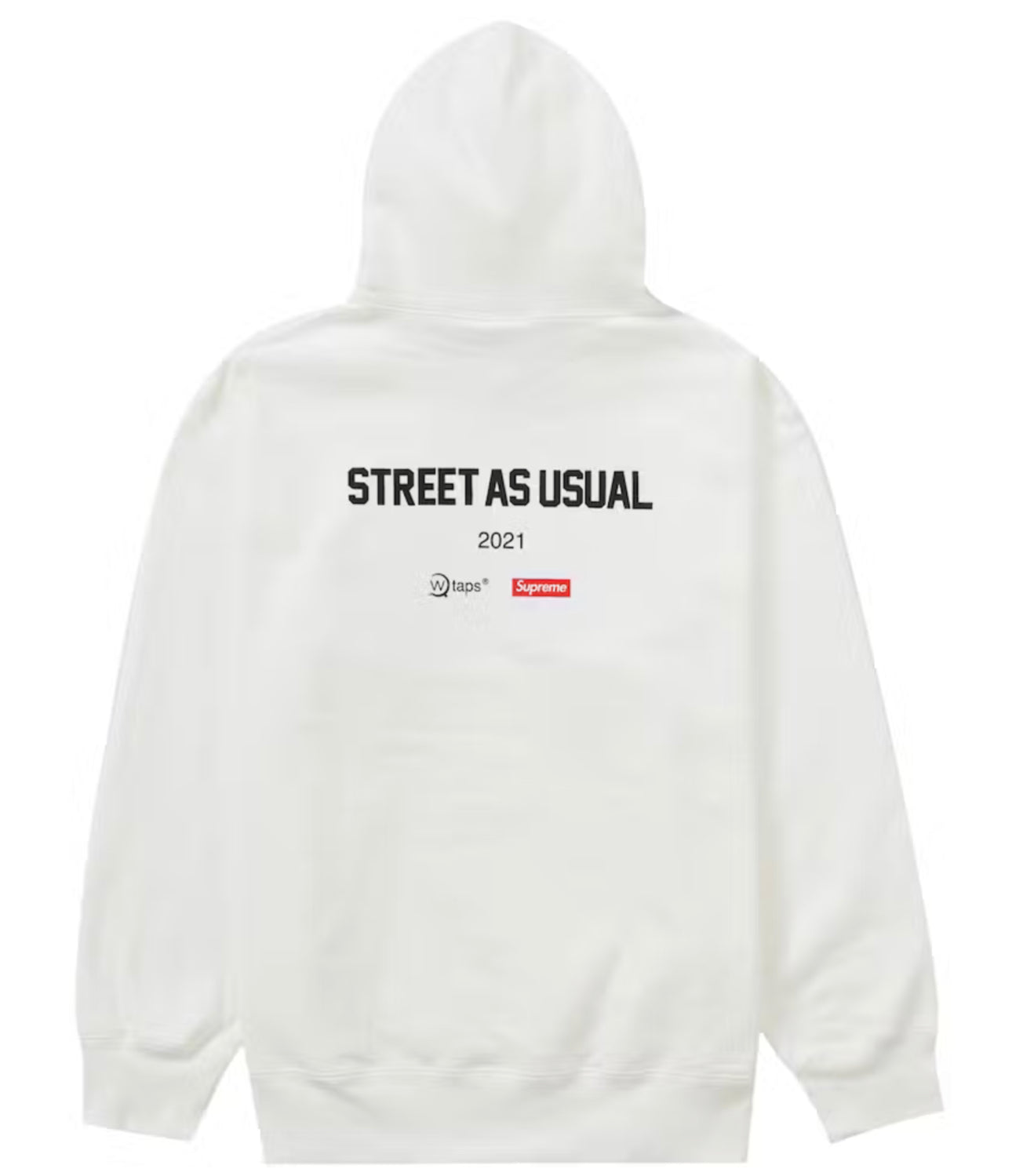 Supreme Hoodie x WTAPS White