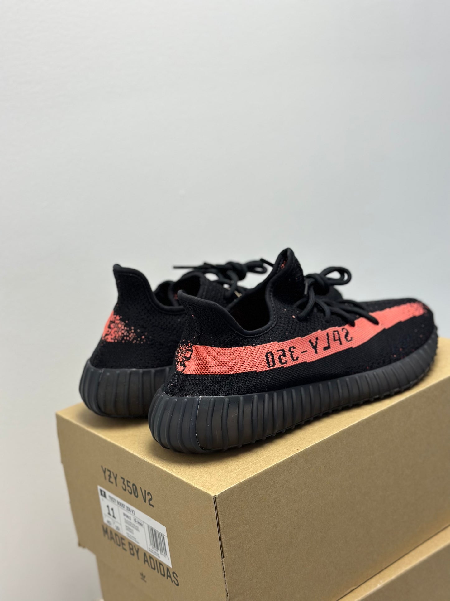 Yeezy 350 V2 - Core Black Red