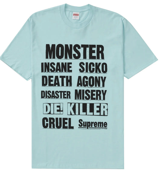 Supreme Monster Tee Turquoise