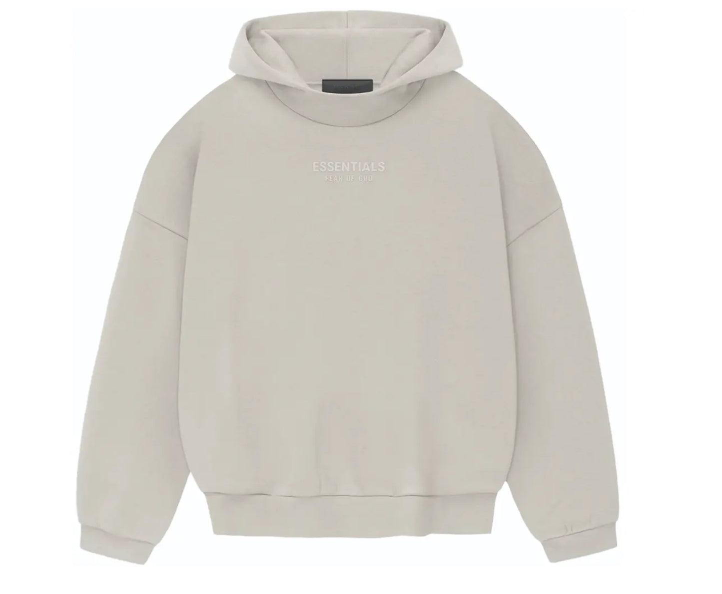 Fear Of God Essentials Hoodie / Silver Cloud