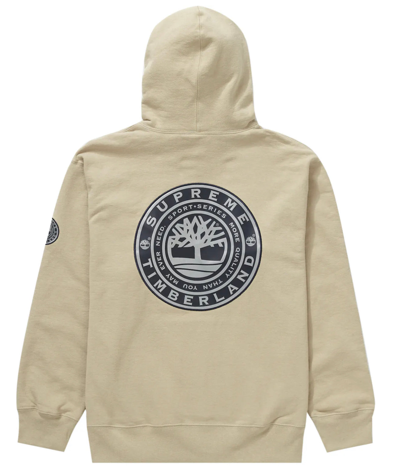 Supreme Timberland Hooded Sweatshirt Taupe