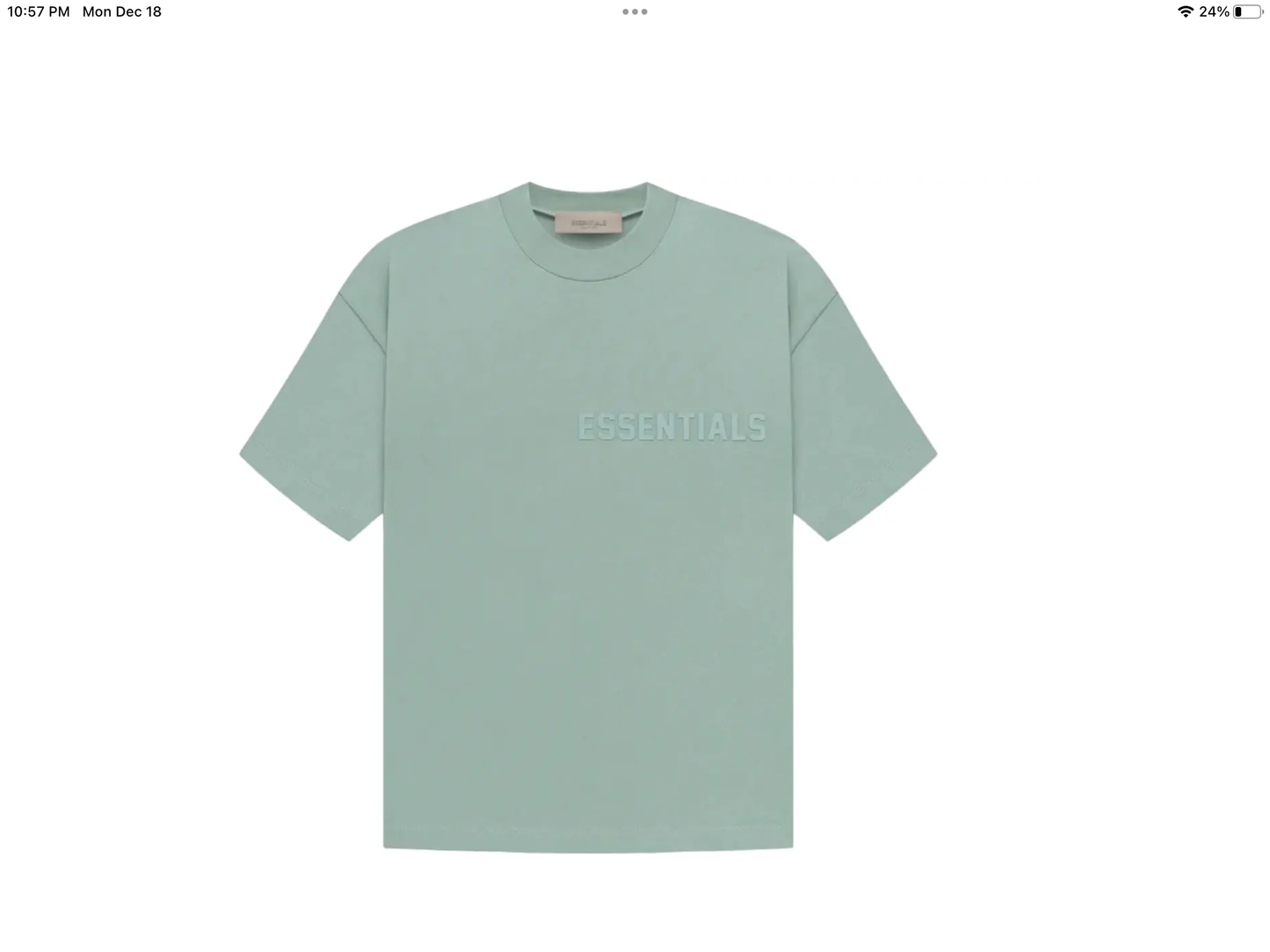 ESSENTIALS Tee Sycamore