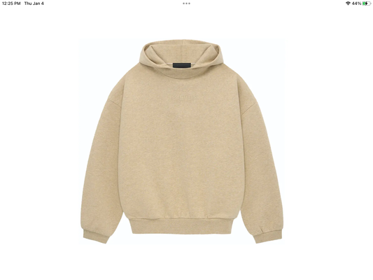 Fear Of God Essentials Hoodie / Gold Heather