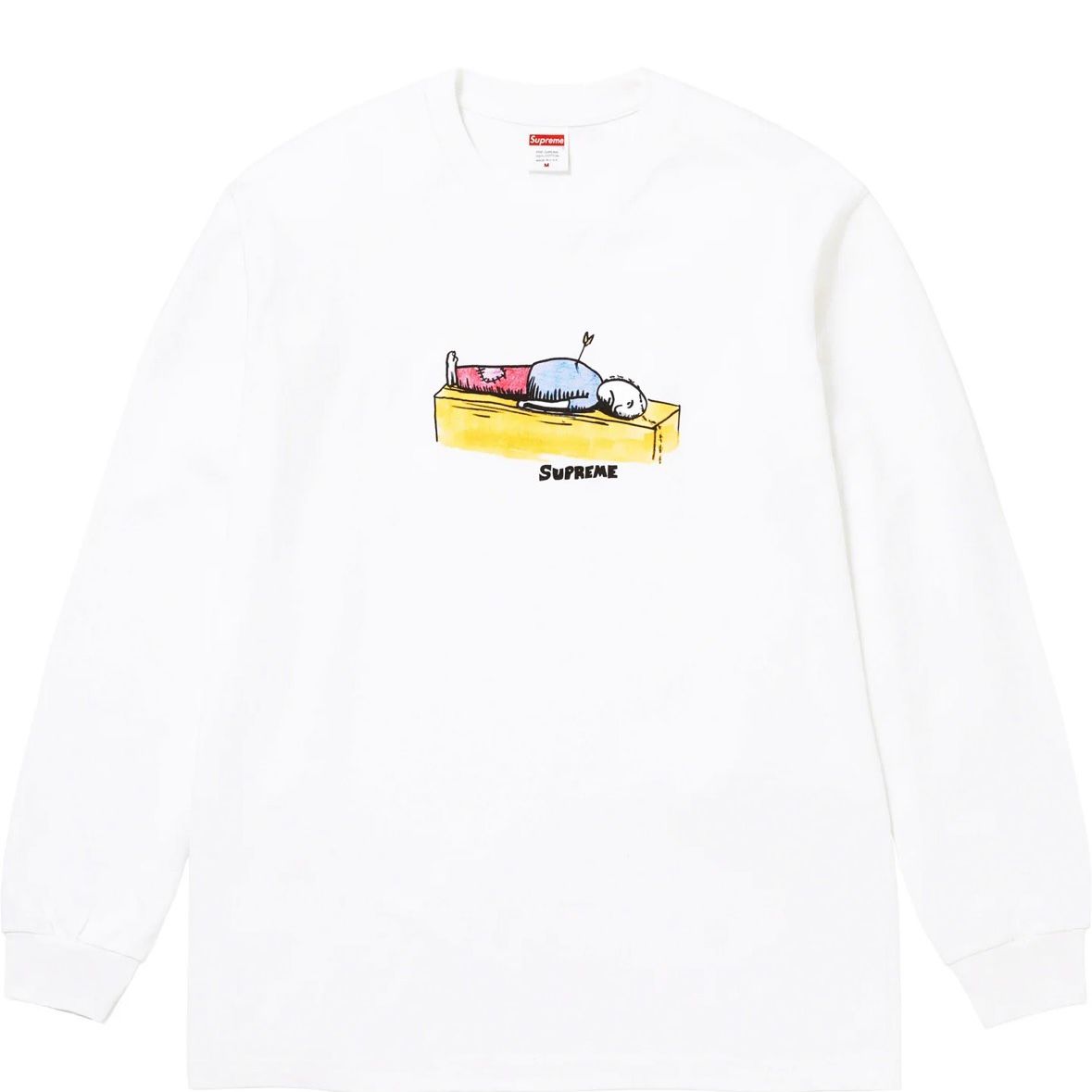 Supreme Neil Blender Arrow L/S Tee White