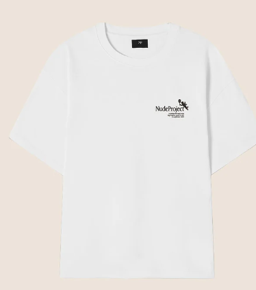 Tennis Tee White Nude