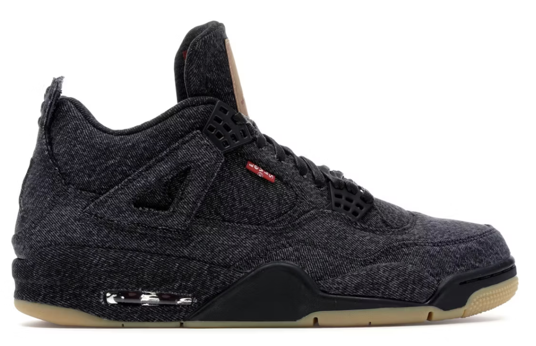 Jordan 4 Retro Levi's Black (Levi's Tag)