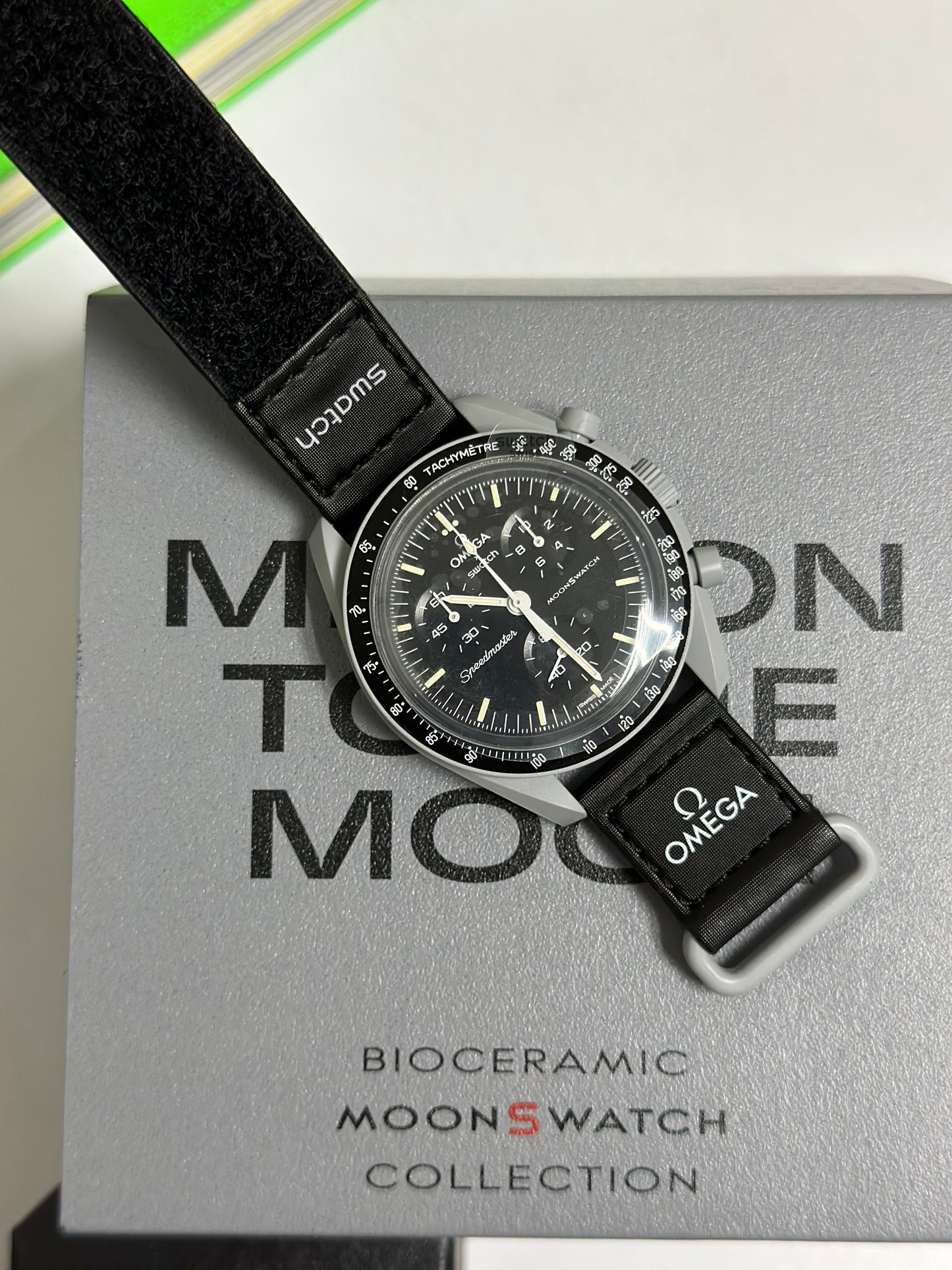 Swatch x Omega Bioceramic Moonswatch Mission to the Moon