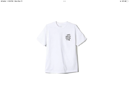 Anti Social Club Tee