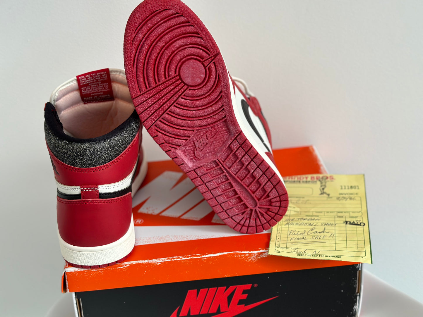 Jordan 1 Retro High OG Chicago Lost and Found