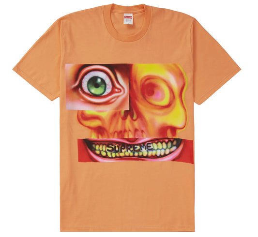 Supreme Face Tee Peach