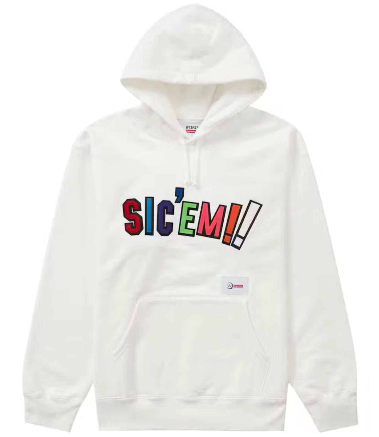 Supreme Hoodie x WTAPS White