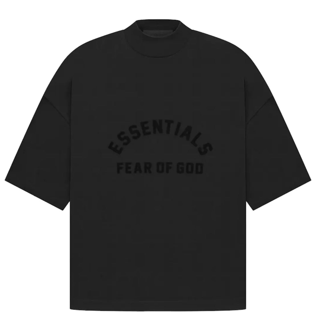 Fear Of God Essentials Arch Logo Tee - Jet Black