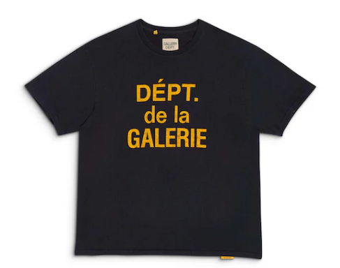 Gallery Dept. Dept De La Galerie Classic Tee Black