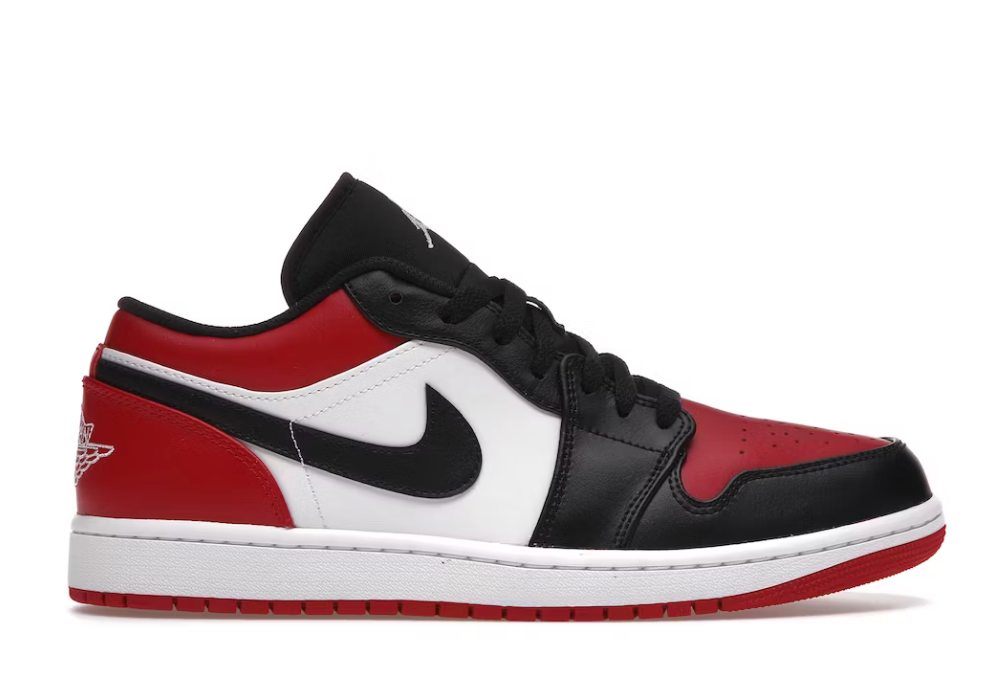 Jordan 1 Low Bred Toe 2.0