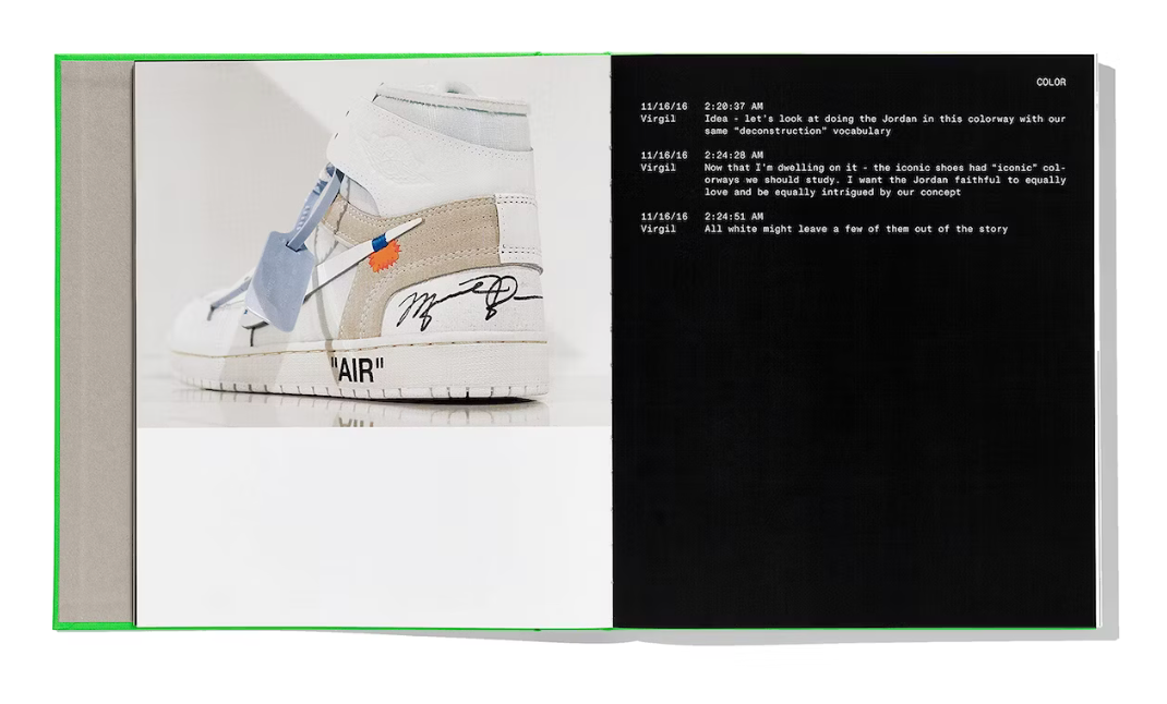 Virgil Abloh x Nike ICONS "The Ten" Something's Off Book