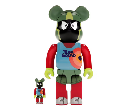 Bearbrick Space Jam: Marvin the Martian 100% & 400% Set