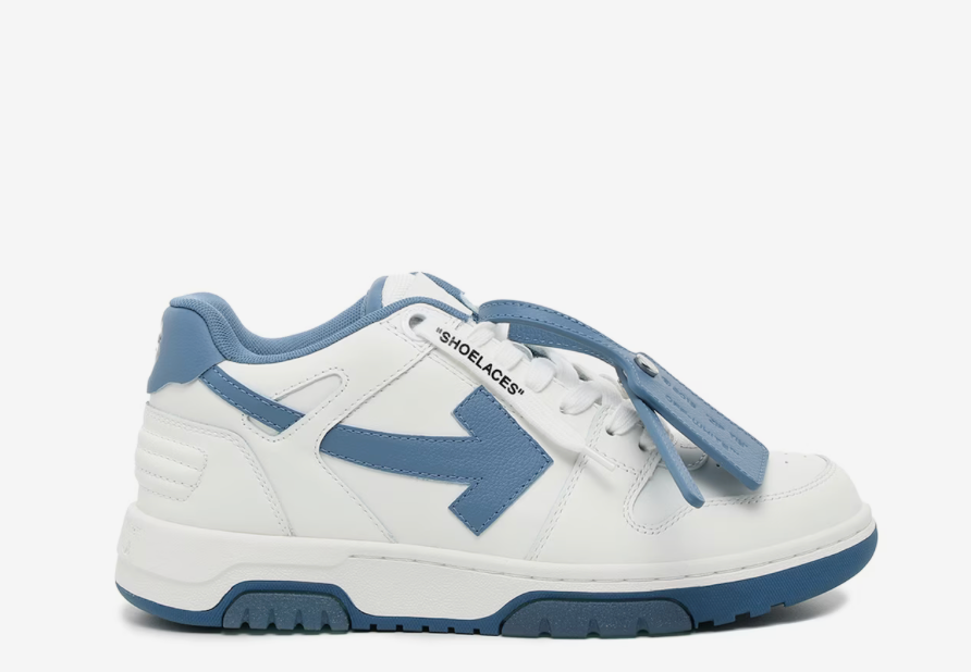 OFF-WHITE Out Of Office OOO Low
White Navy Blue