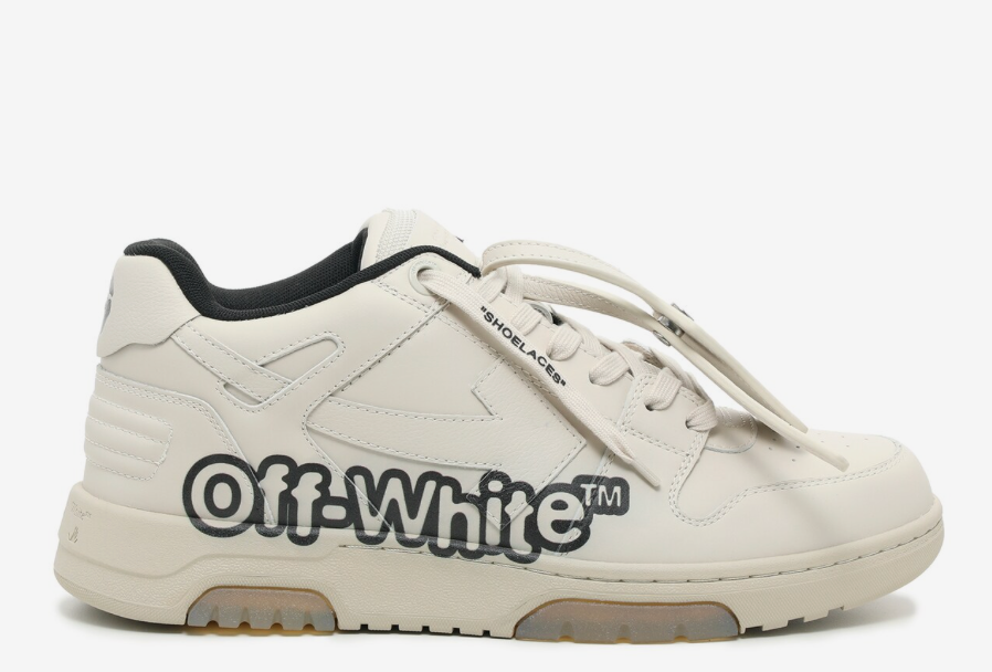 OFF-WHITE Out Of Office OOO Low Tops
""Off-White"" White Black