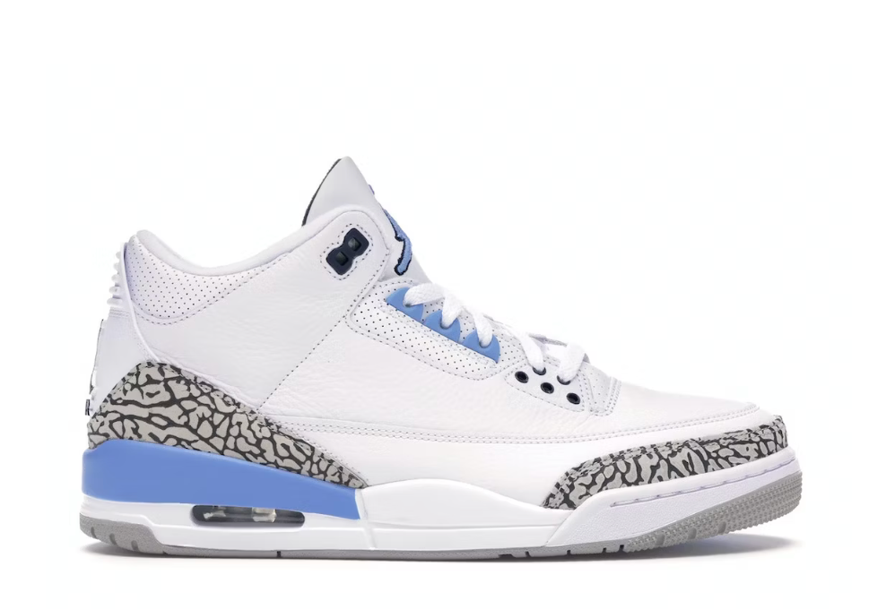 Jordan 3 Retro UNC (2020)