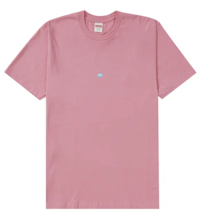 Supreme Sticker Tee Pink