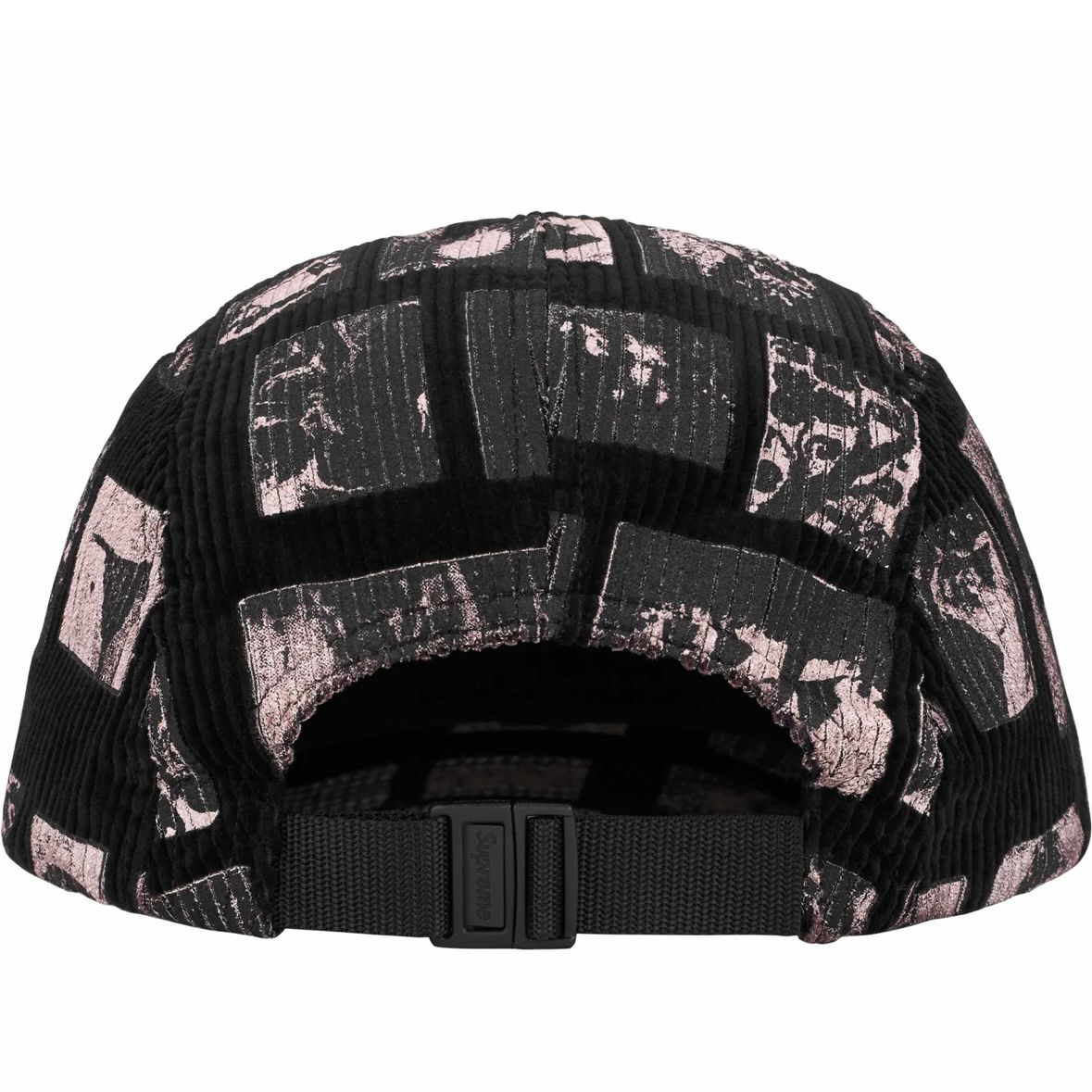 Supreme Weirdo Dave Corduroy Camp Cap Black