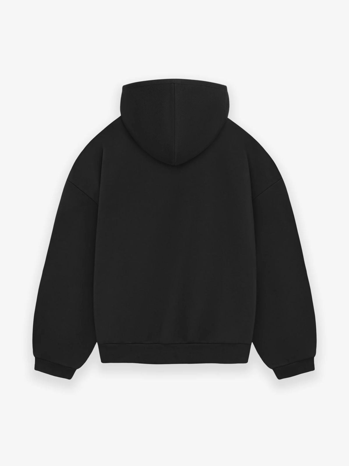 Fear of God Essentials Chest Logo Hoodie Jet Black/Jet Black